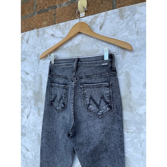 Mother - Stunner Zip Ankle Step Fray Skinny Jeans in Train Stops size 25 - Picture 8 of 12